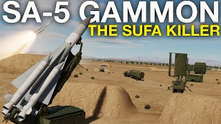 DCS NEW SA5 Gammon SAM & Israeli Style SEAD Tactics!