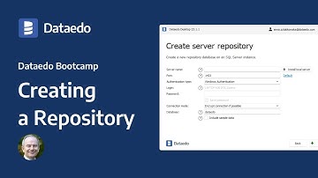 Dataedo Bootcamp - #8 Creating a Repository