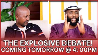 Man Kush vs Nganga go head to head. The heated debate, coming tomorrow @ 4.00pm