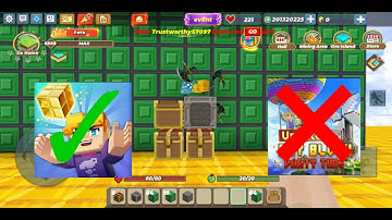 New Duplicate Glitch In Block Man Go SkyBlock Version 2.19.4