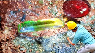 Tourmaline or topaz? Or maybe colored crystal?