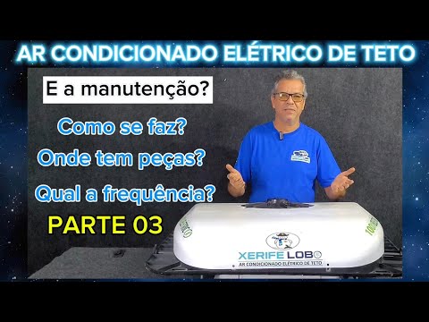 Como fazer a manutenção do ar condicionado elétrico de teto Parte 03
