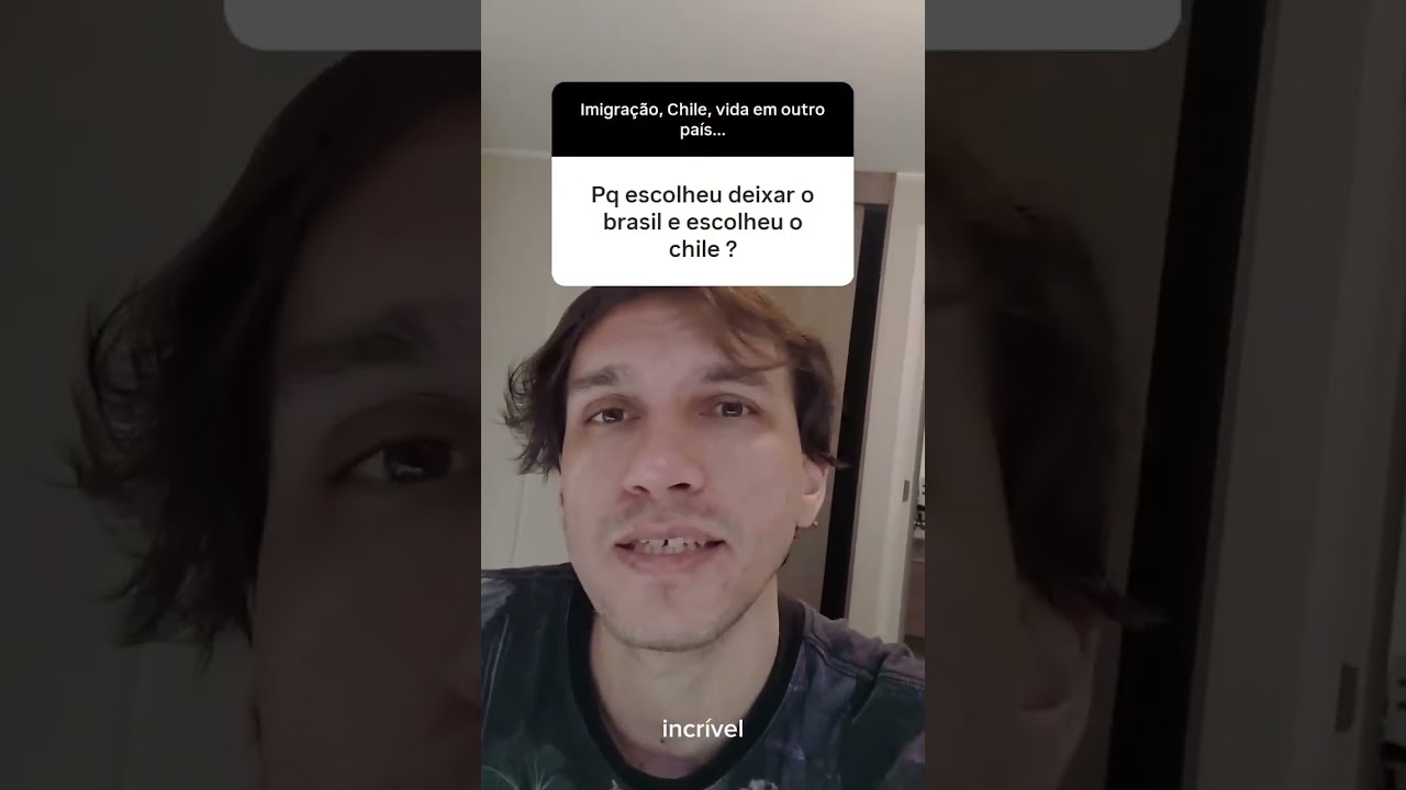 Pq vim morar no Chile? #imigrante #santiago #investidor #crypto