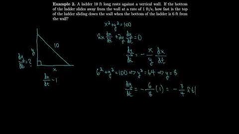 Calculus 3.9 Related Rates