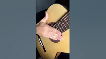 Rumba flamenco guitar technique..