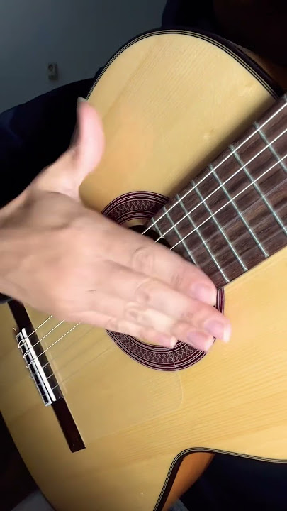 Rumba flamenco guitar technique..