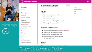 JS Saturday: Michal Sänger on GraphQL Schema Design