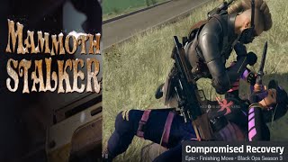 Mammoth Stalker & [Compromised Recovery Finishing Move] Call Of duty Black Ops Cold War/Warzone!