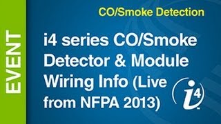 CO/Smoke -- i4 series CO/Smoke Detector - Module Wiring Info (Live from NFPA 2013)