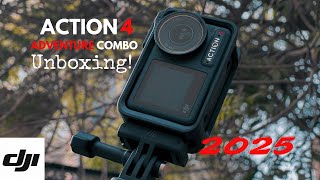🔥 DJI Osmo Action 4 Adventure Combo Unboxing | Best Camera for Travel &amp; Moto Vlogs beats Gopro 2025 