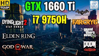 GTX 1660 Ti + i7 9750H 8 Games tested in 1440p