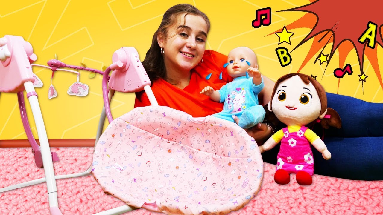 Baby Born ile bebek bakma videosu. Annabelle komşu Baby Born ile bebek bakma videosu. Annabelle komşu