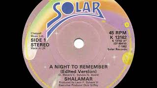 Shalamar  A Night To Remember edited Version