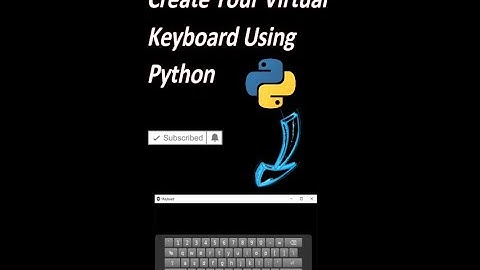AI Virtual Keyboard using OpenCV | Computer Vision | CVZone | Create  Virtual Keyboard Using Python