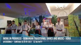 Work in progress - hora steps - romanian traditional dance and music
