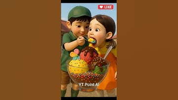 Squid Game AI eating colorful ice cream edible slime ASMR #squidgame #squidgame2 #ai #asmr