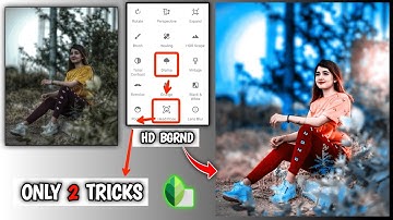 Snapseed New Photo Editing Tricks 🔥 September | Snapseed HDBlue Tone Photo Editing Tricks | Best App