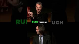 Why Keanu Reeves' simplest stunts turn into nightmares.  #interview #mrjohnwick #actor