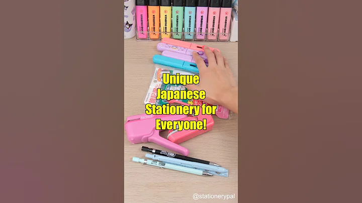 Unique Japanese Stationery for Everyone! (Part 1) #shorts