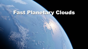 Blender 3D: Making Planetary Clouds That Render Instantly Using Parallax!