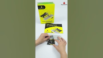 #shorts 🐞 Arduino Super Learning Kit ：LED Chasing Effect💡#keyestudio #arduino #coding #diy #robot