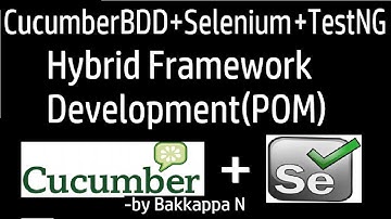 Cucumber Framework Selenium Tutorial-02 Page Object Model