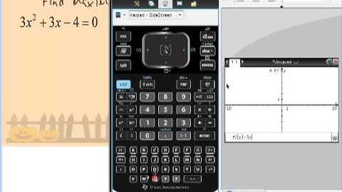 Find Min-Max Nspire
