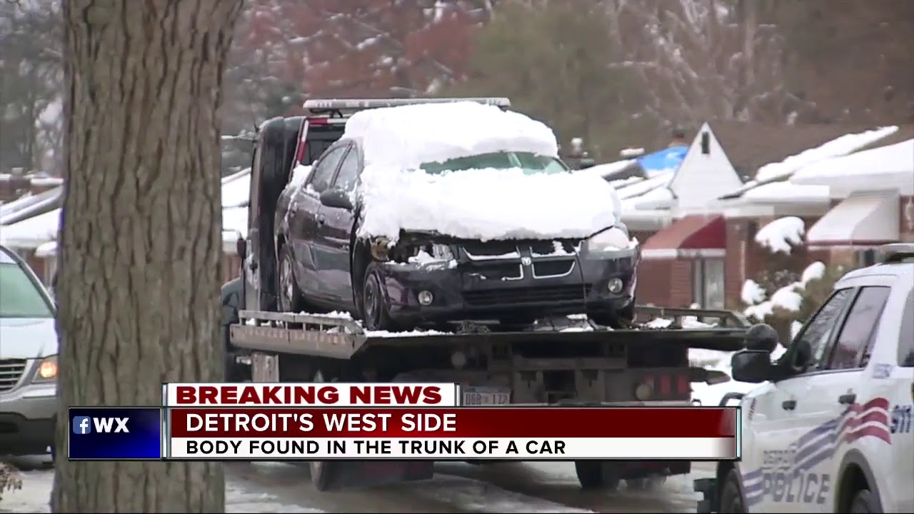 Body found in trunk of car - YouTube