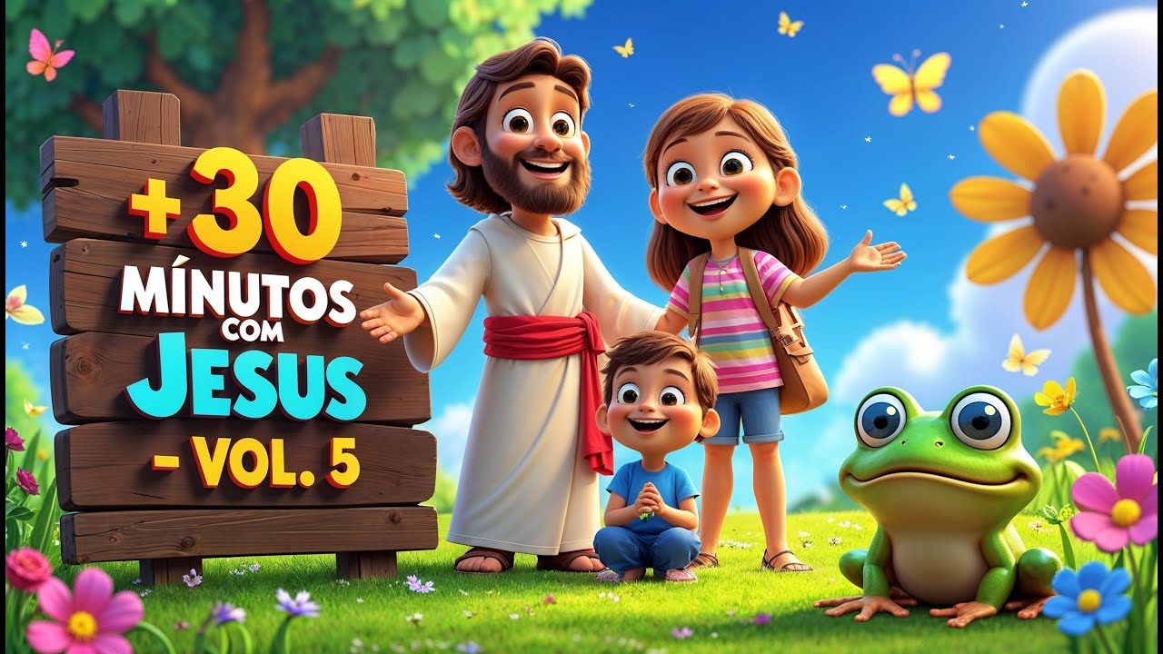 30 Minutos Com Jesus Vol 5 Coletânea De Músicas Gospel Infantil 