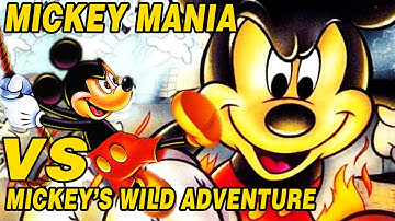 Mickey Mania   Original vs Remake