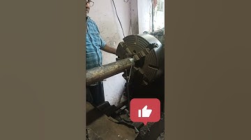 Centering on Lathe #machine #ytshorts #manufacturing #shortsvideo #shortsyoutube #automobile #lathe