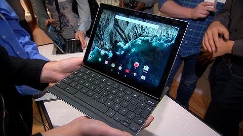 Pixel C convertible tablet runs Android