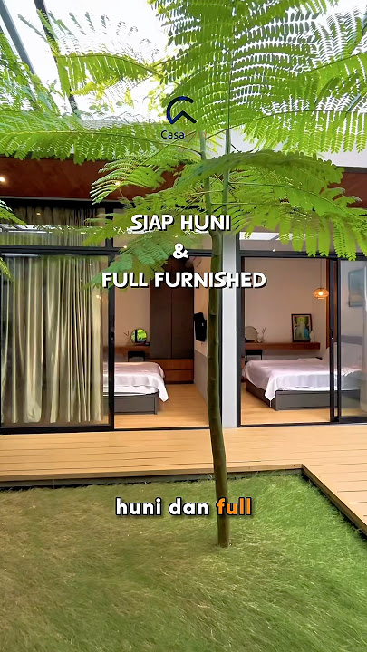 Full Furnished & Siap Huni | Konsep ala resort #review  #inforumah #rumahidaman #reviewrumah