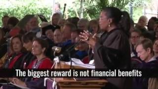 Oprah Winfrey speaks about leaving a legacy
