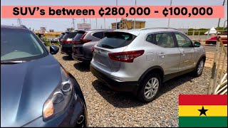 I Found Proper SUV's between Gh¢280,000 - Gh¢100,00 At This Dealership !!