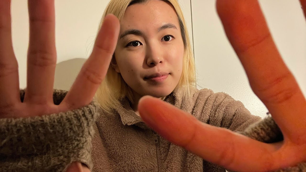 【ASMR】Gentle Face Massage & Exam for Tired Days