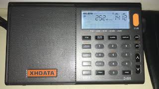 Radio Algeria Chaine 3, 252 kHz as heard in Zurich, Switzerland on XHDATA D-808 screenshot 2