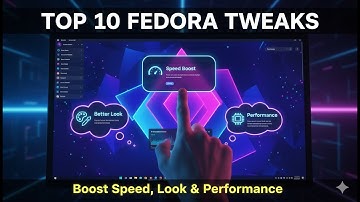 Top 10 dingen om te doen na het installeren van Fedora 43 GNOME 49 | Verbeter snelheid, uiterlijk...