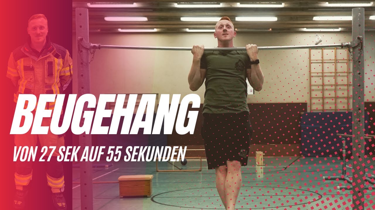 🚒Feuerwehr Sporttest | So bestehst du den Beugehang 🔥