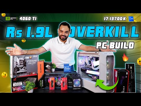 *EXTREME* Rs 1.9 Lakhs Gaming & Editing PC Build 2023 | Intel i7-13700K & RTX 4060Ti [Part-1]