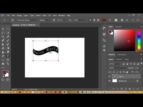 Photoshop Lesson  - Typing  - Photoshop Tutorials