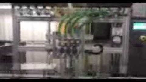 HyTek Automation Solutions - 4 Head Time Vs Pressure Liquid Filler