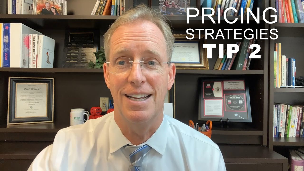 Pricing Strategies Tip 2 - YouTube