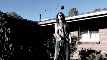 Timmehtek XL - 3 poi juggle pattern - toss to one hand - some toroids | Tech poi