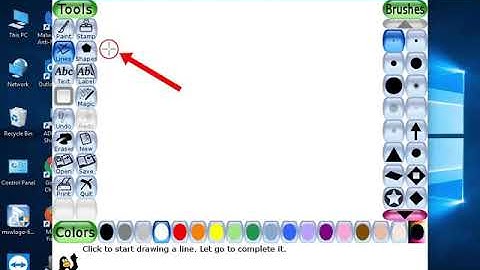 Using the Lines Tool | Computer Training | Periwinkle
