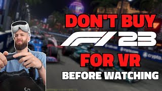 Honest F1 23 VR Review: Is it worth it?