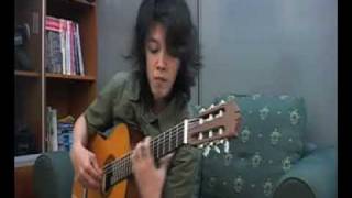 Video thumbnail of "The Best "Via Dolorosa" Classical Guitar with Tab (Tablature)"