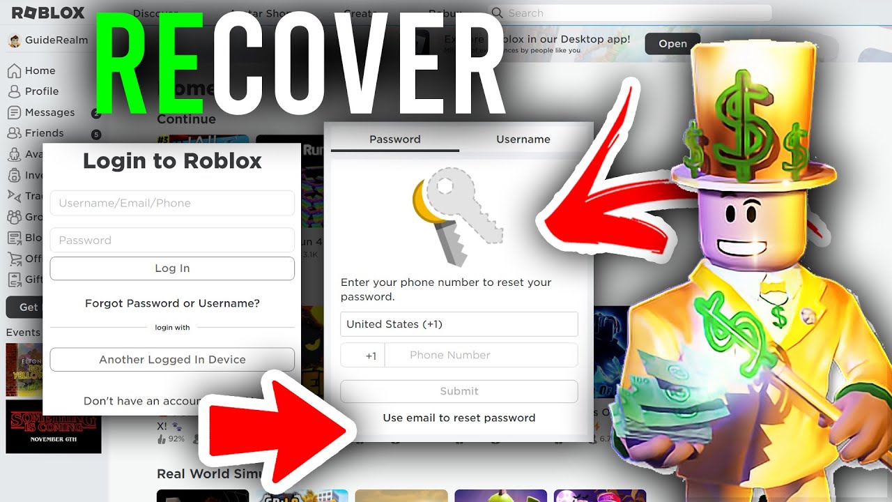 How to Recover Roblox Account Without Password or Email 