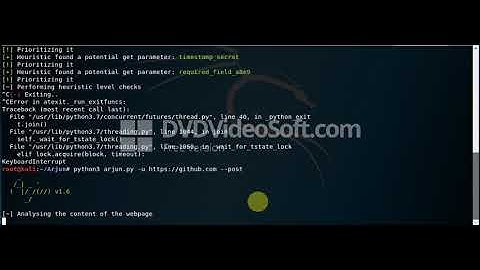 Arjun - HTTP Parameter Discovery tool | SImple Use Case - more to come