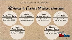 Hotel Reservation System